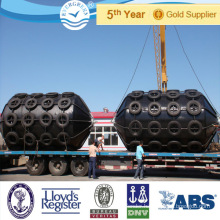 Cylindrical type Protection equipment dock EVA foam filled fenders marine mooring buoys